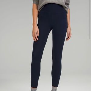 NAVY Lululemon Align Leggings 25”